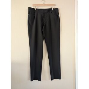 Public Rec Mens Dealmaker Pant Black Straight Leg Stretch Golf Commute Work 38